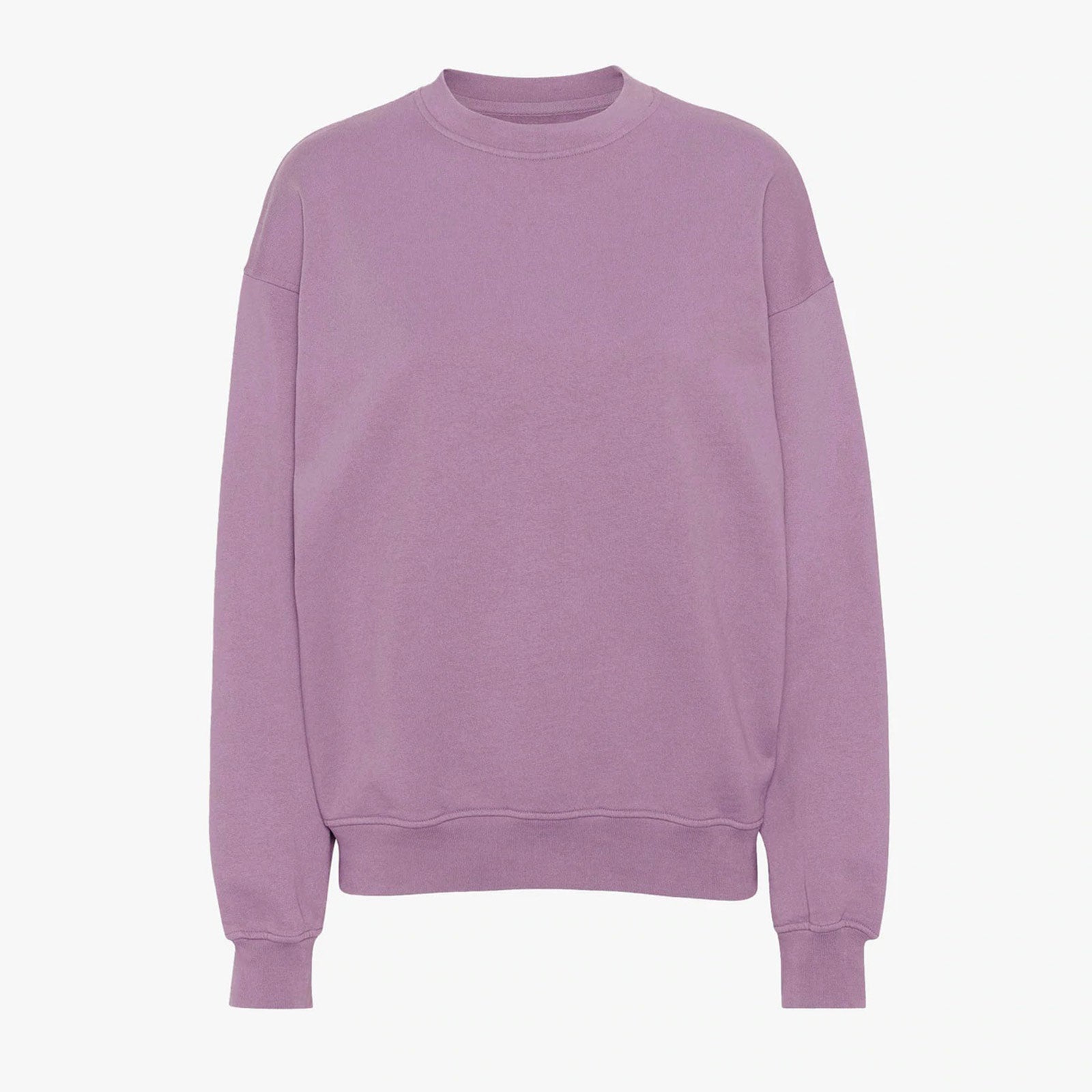 Organic Oversized Crew pearly purple