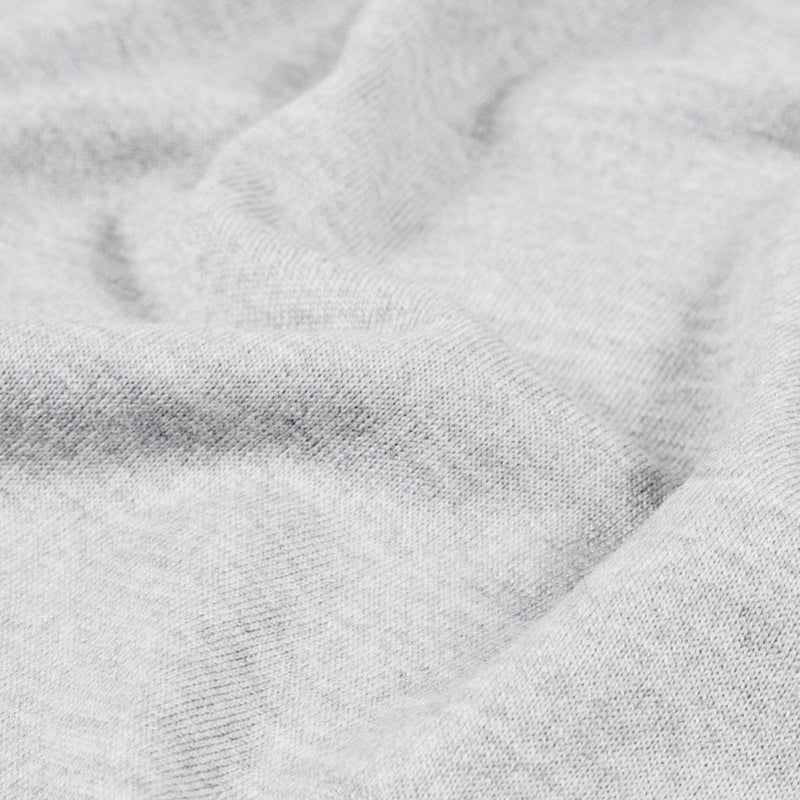 Organic Oversized Crew snow melange