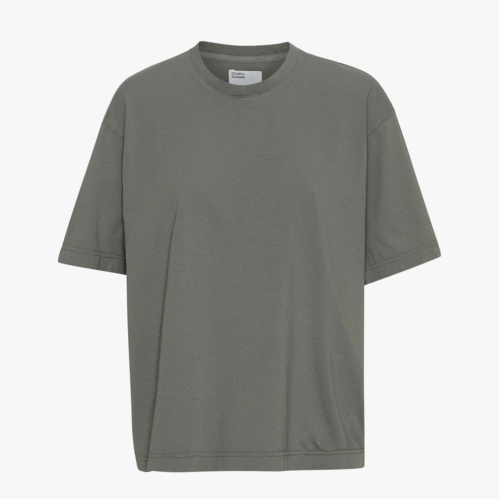 W Organic Oversized Tee dusty olive