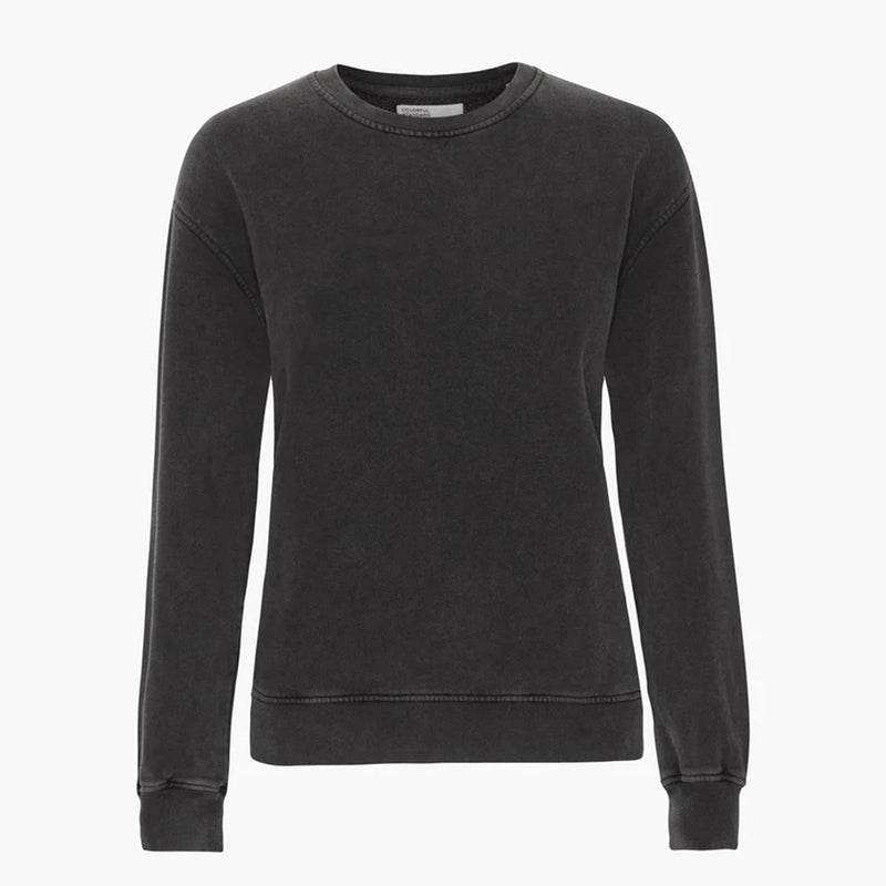Women Classic Organic Crew faded black