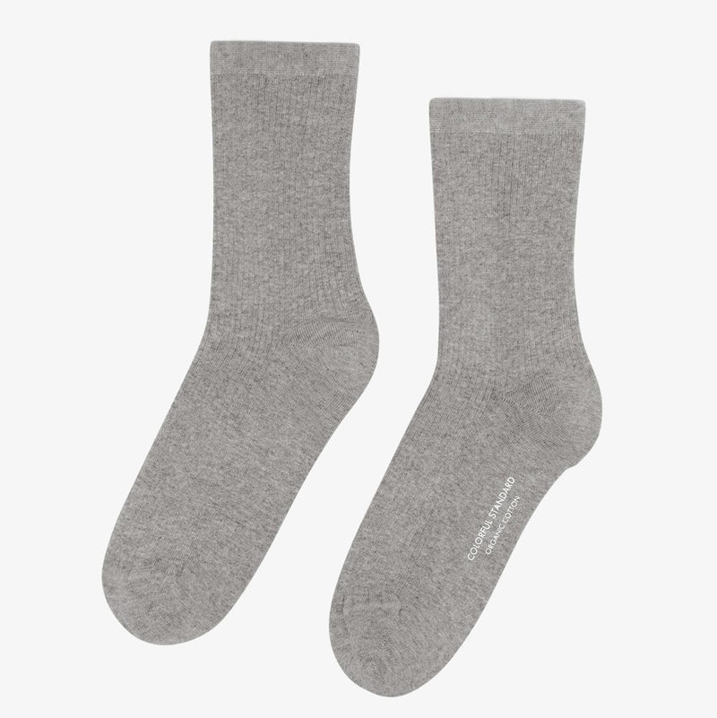 Women Classic Organic Socks heather grey