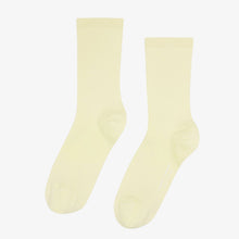 Women Classic Organic Socks soft yellow