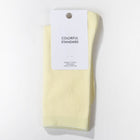 Women Classic Organic Socks soft yellow