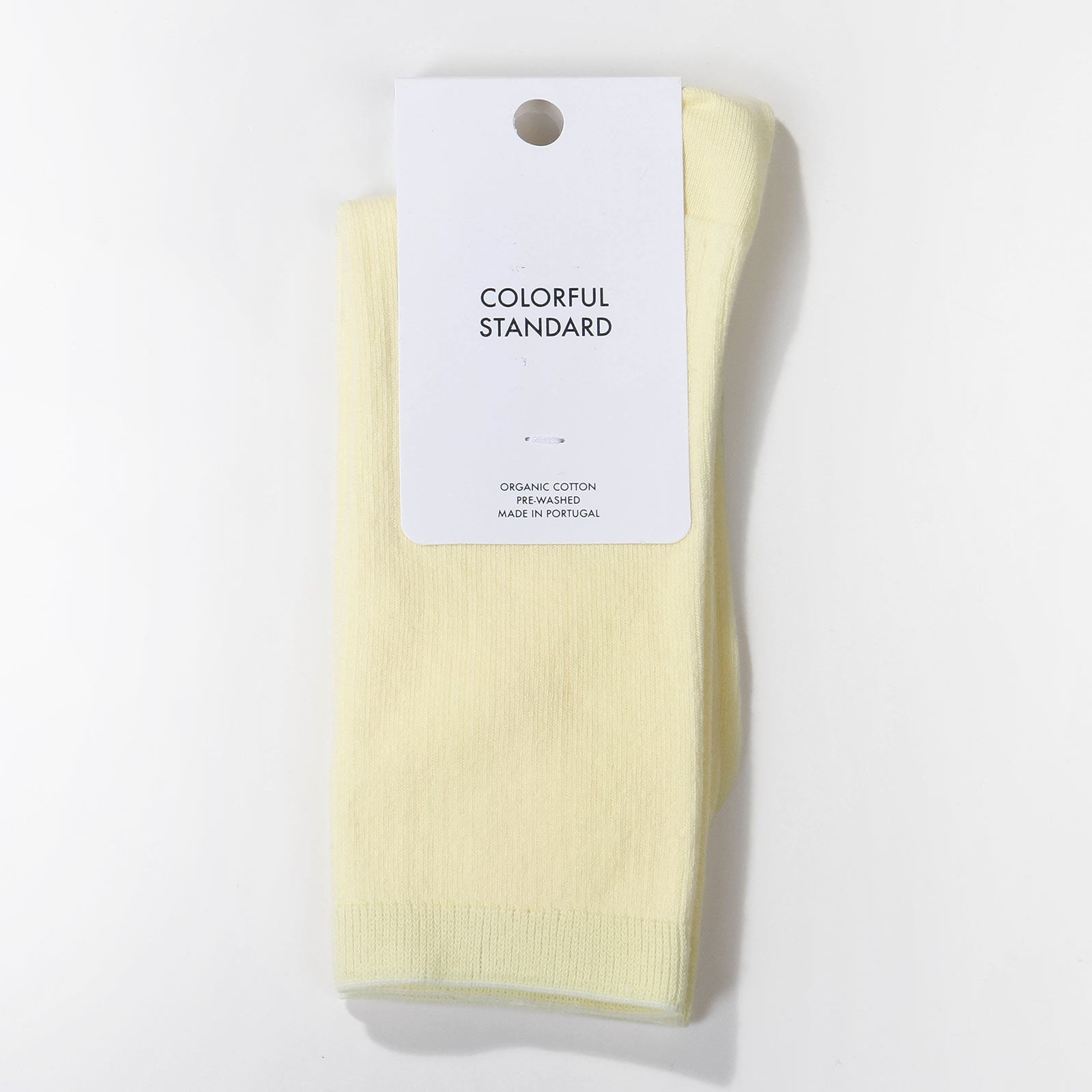 Women Classic Organic Socks soft yellow