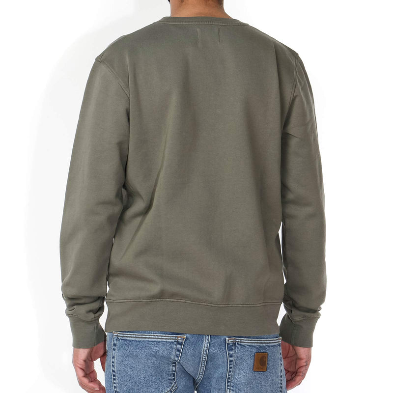 Classic Organic Crew dusty olive Colorful Standard