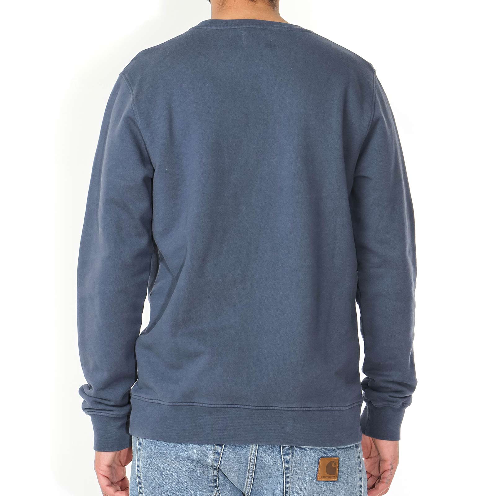 Classic Organic Crew petrol blue Colorful Standard