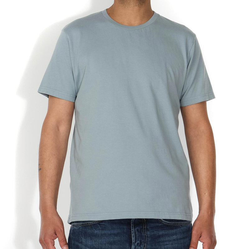Classic Organic Tee steel blue