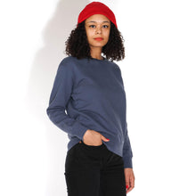 W Classic Organic Crew petrol blue Colorful Standard