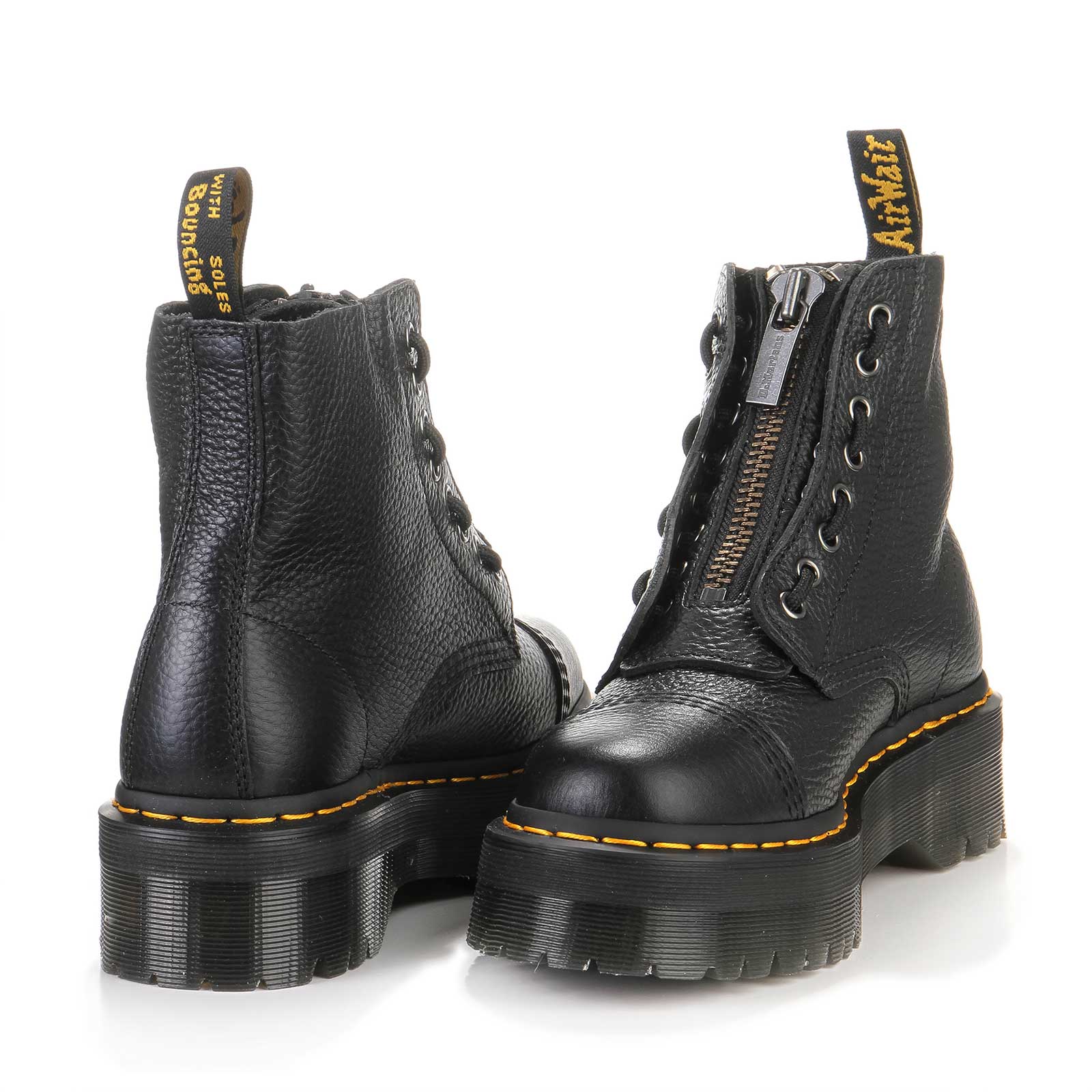 Sinclair Boot Milled Nappa black