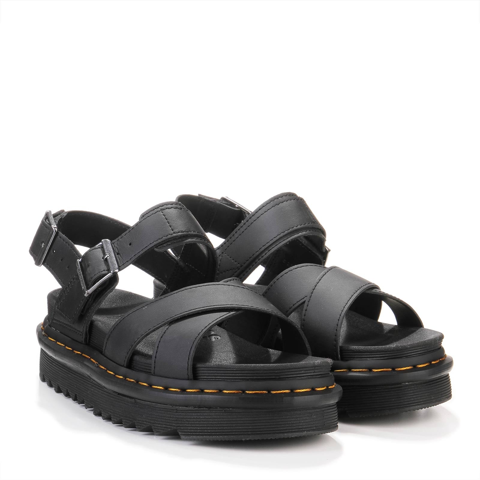 Voss II Hydro Leather Sandal black