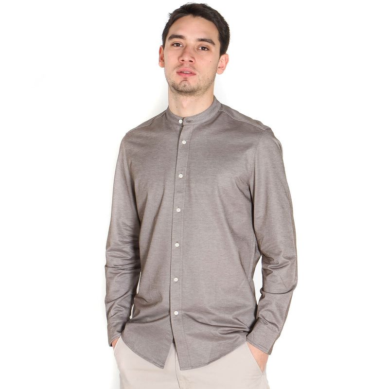Tarok Shirt brown heather