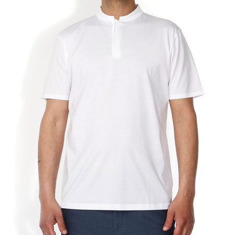Louis Jersey Poloshirt white
