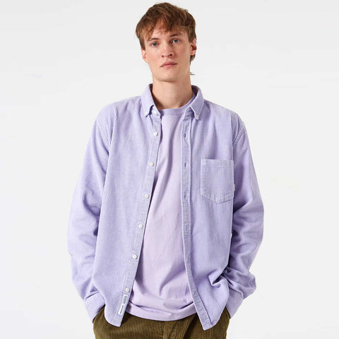 Cane Shirt plain light purple