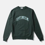 Optimism Sweatshirt plain darkgreen