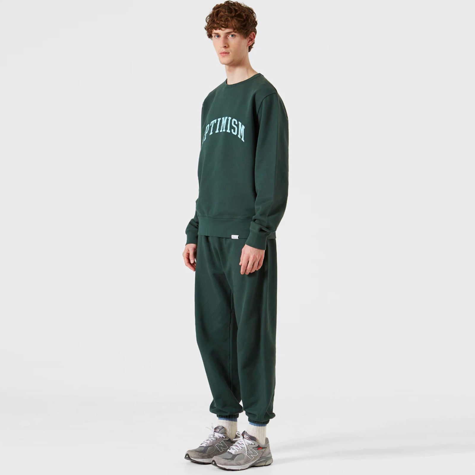 Optimism Sweatshirt plain darkgreen