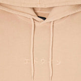 Katakana Hoodie sandstone pigment garment