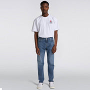 Regular Tapered Kaihara Pure Indigo Blue light