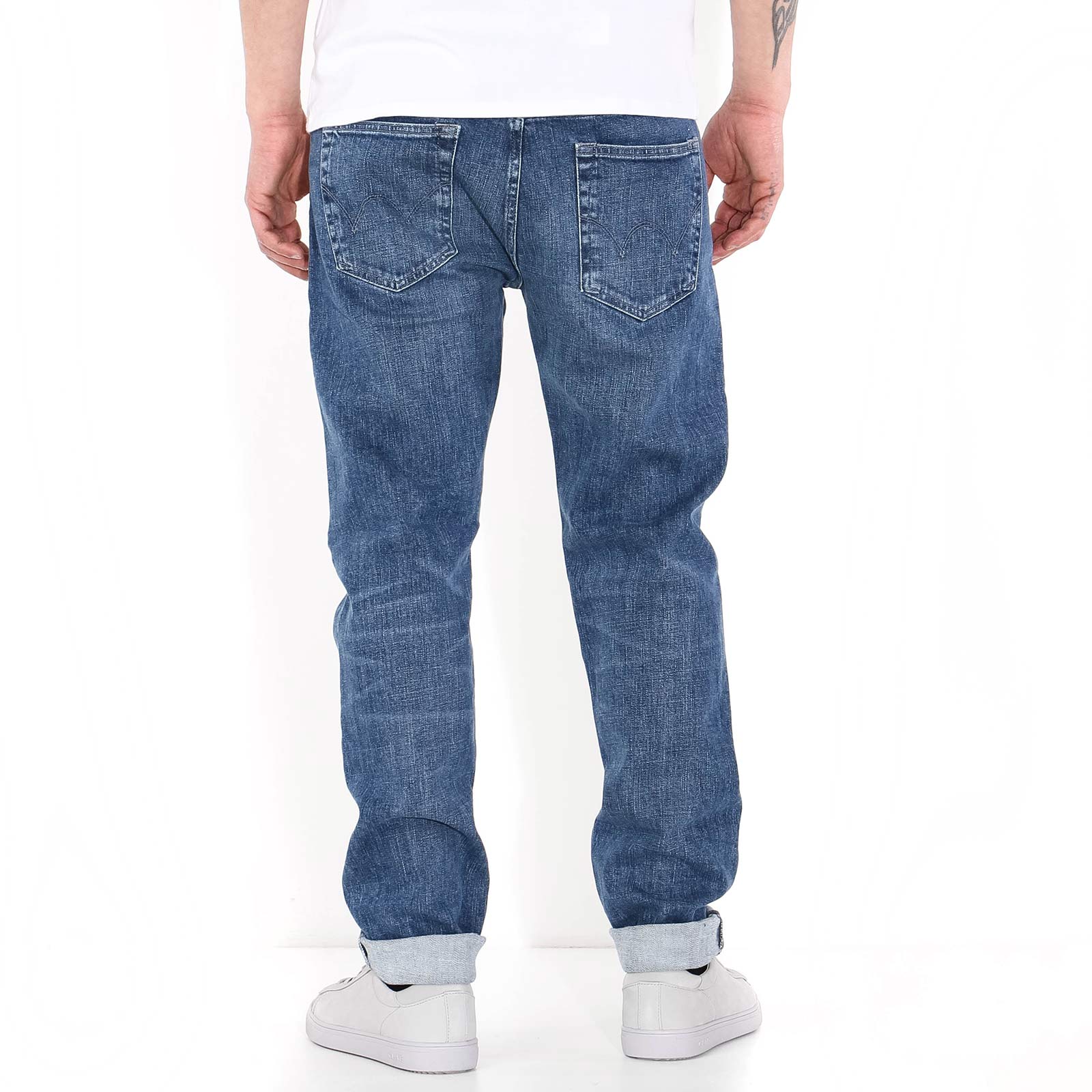 ED-80 Yuuki Denim blue taukiya wash