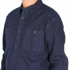 Labour Shirt LS indigo garment washed