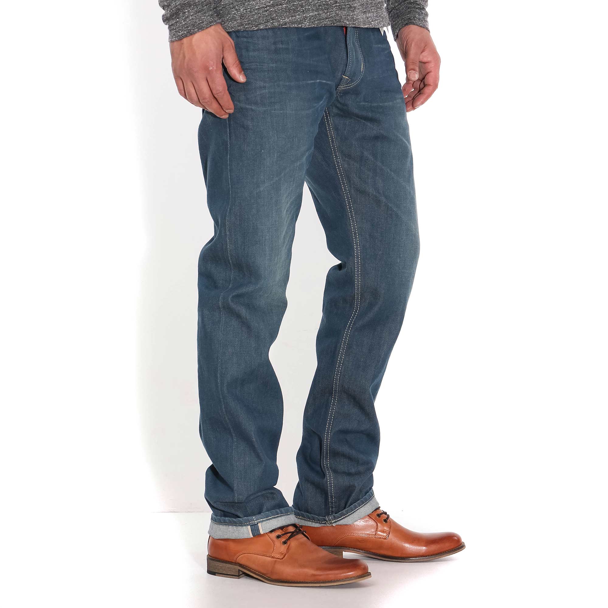 SEN Red Selvage Denim light used