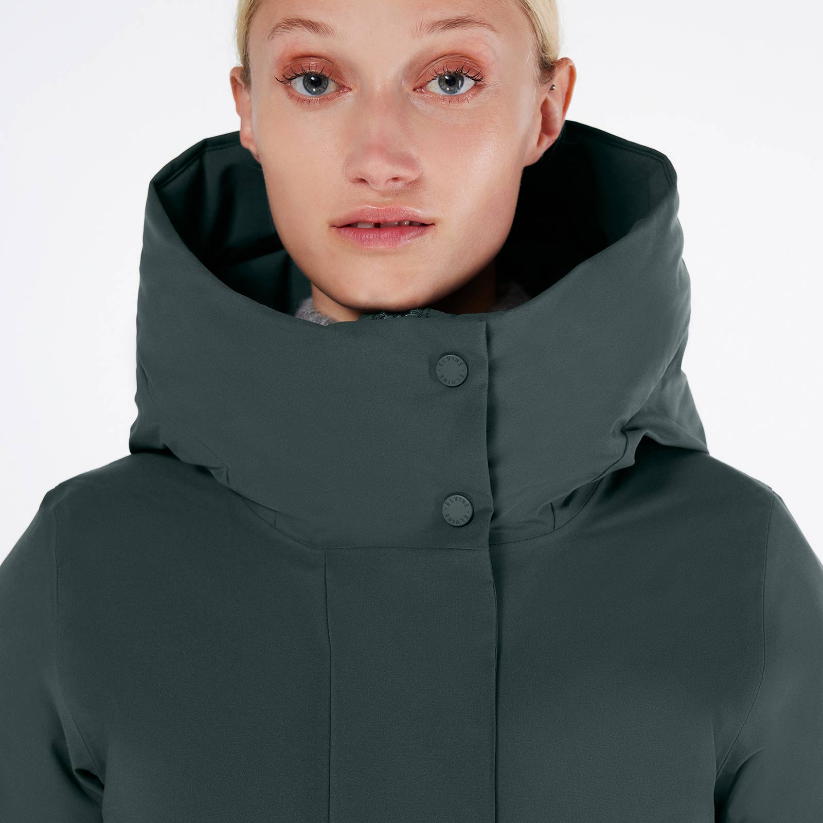 Eline Winter Jacket slate green