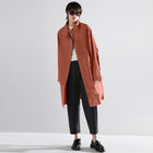 Miia Coat  chilli red