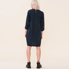 Lynxie Dress dark navy