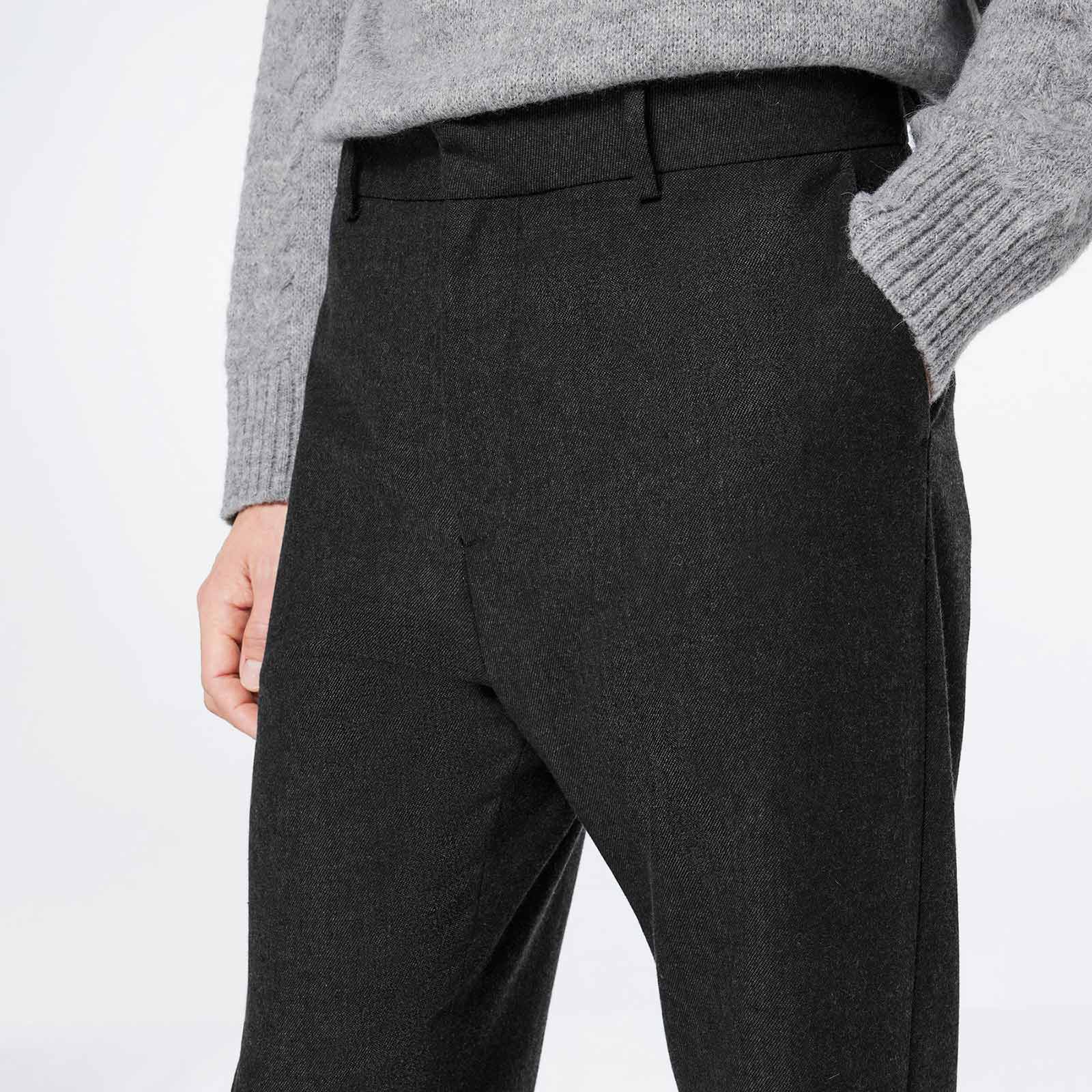 Pieterson Pants black melange