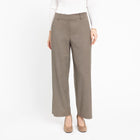 Dena 108 Trousers brown herringbone