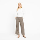 Dena 108 Trousers brown herringbone