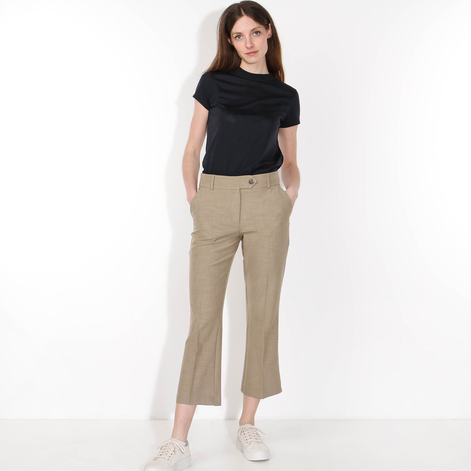 Clara Crop 2101 Rax Pant chinchilla