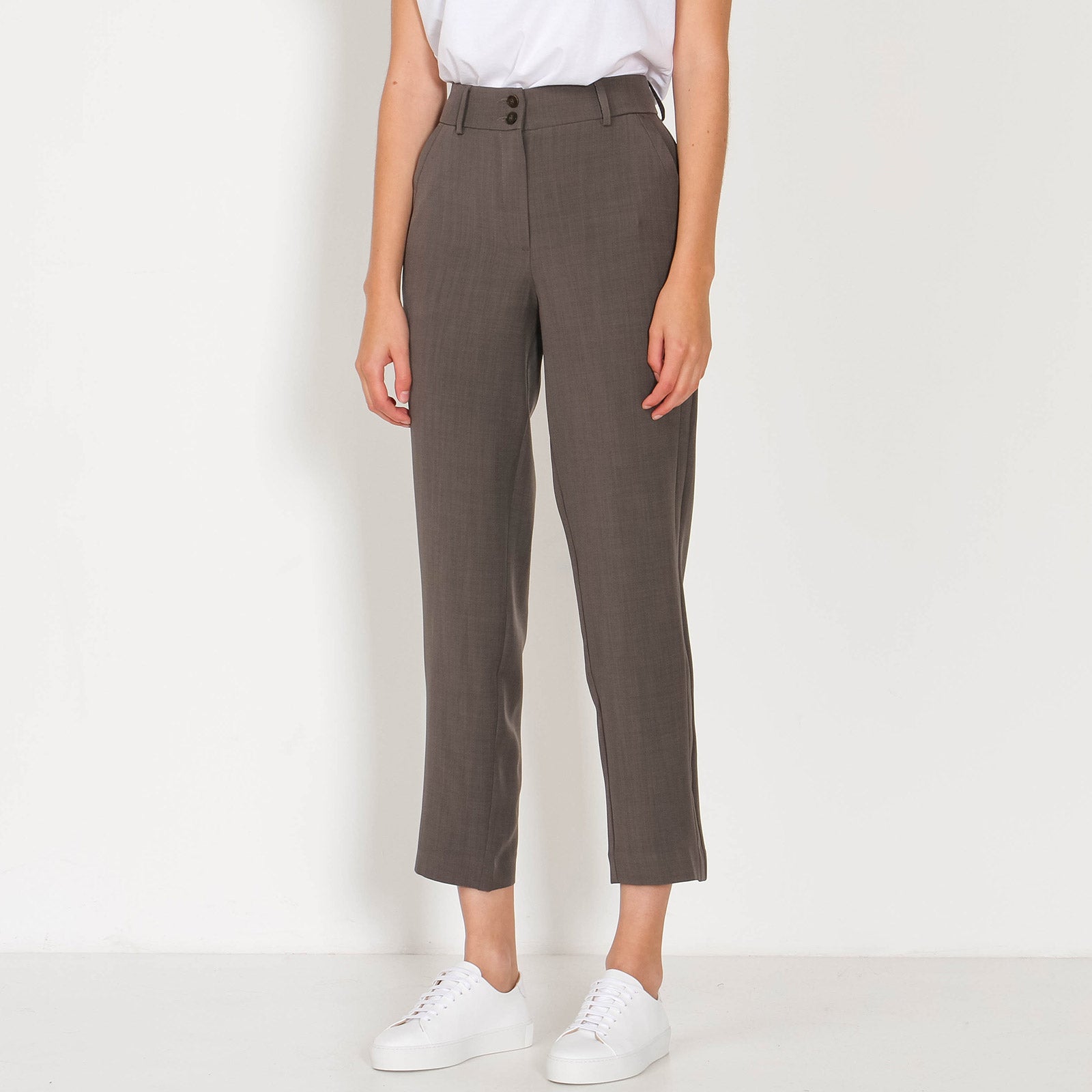 Daphne Trousers argan melange dash