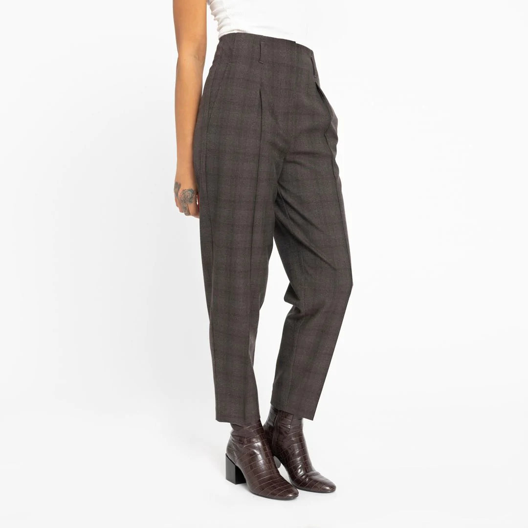 Hailey 682 Trousers brown check