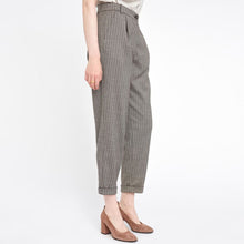 Malou FV 754 Trousers brown sand herringbone