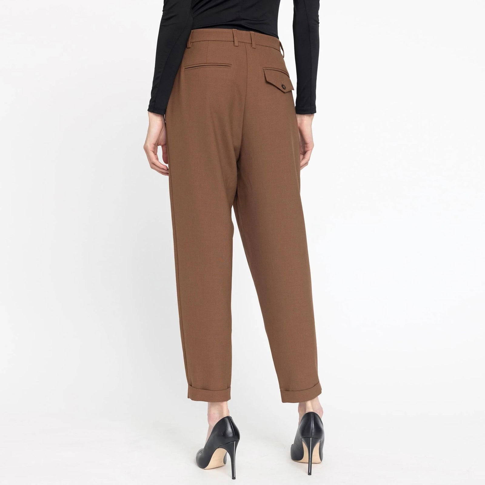 MalouFV Trousers 085 amber melange