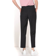 Aura Straigt Ankle Pants darkgrey mel Five Units