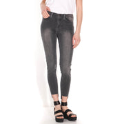 Kate Cross Crop Jeans detroit grey Five Units
