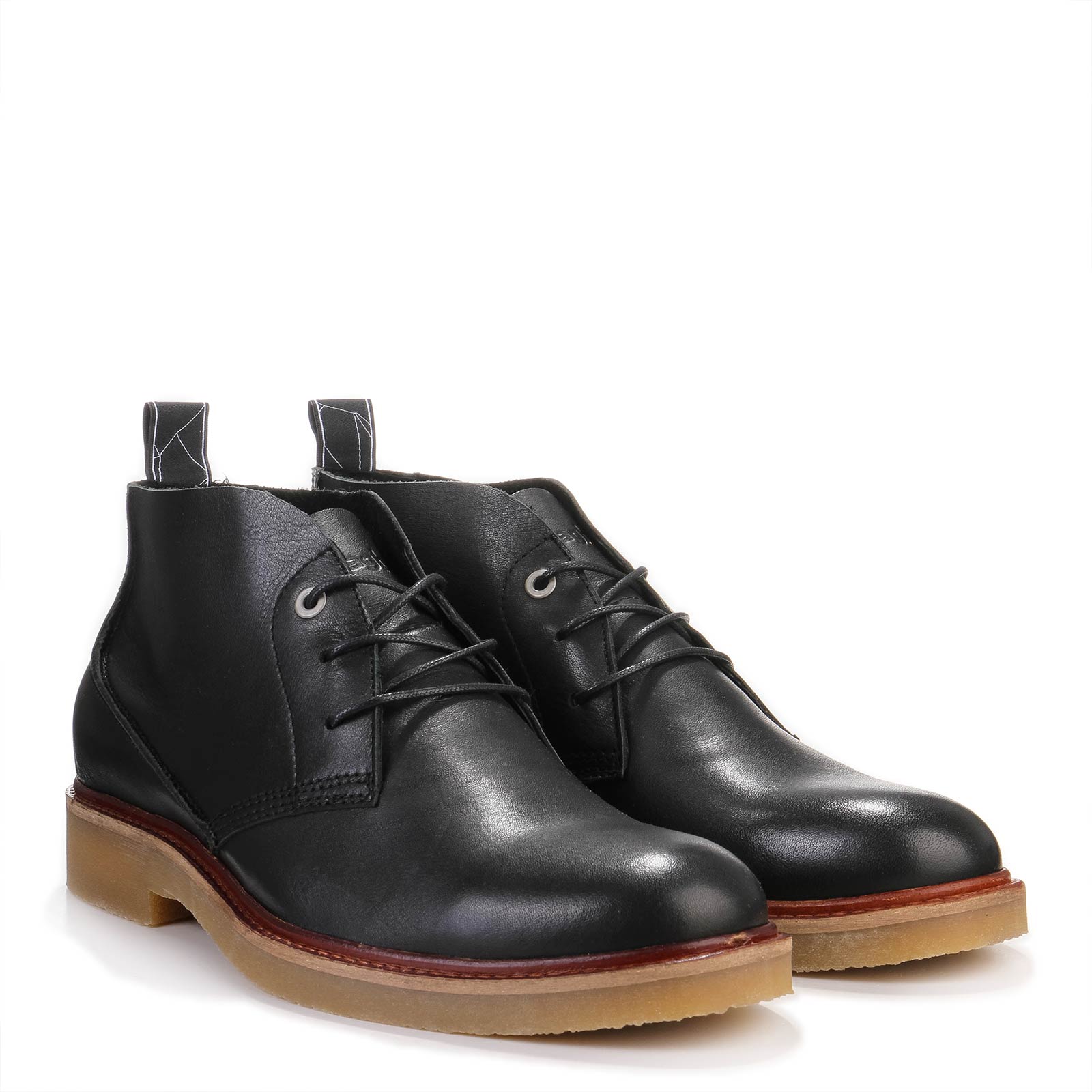 Baltar L87 Desert Boot black/gum