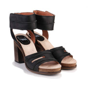 Catherine Leather black/naturel Hub Footwear