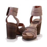Catherine Waxed Suede ardesia/naturel Hub Footwear