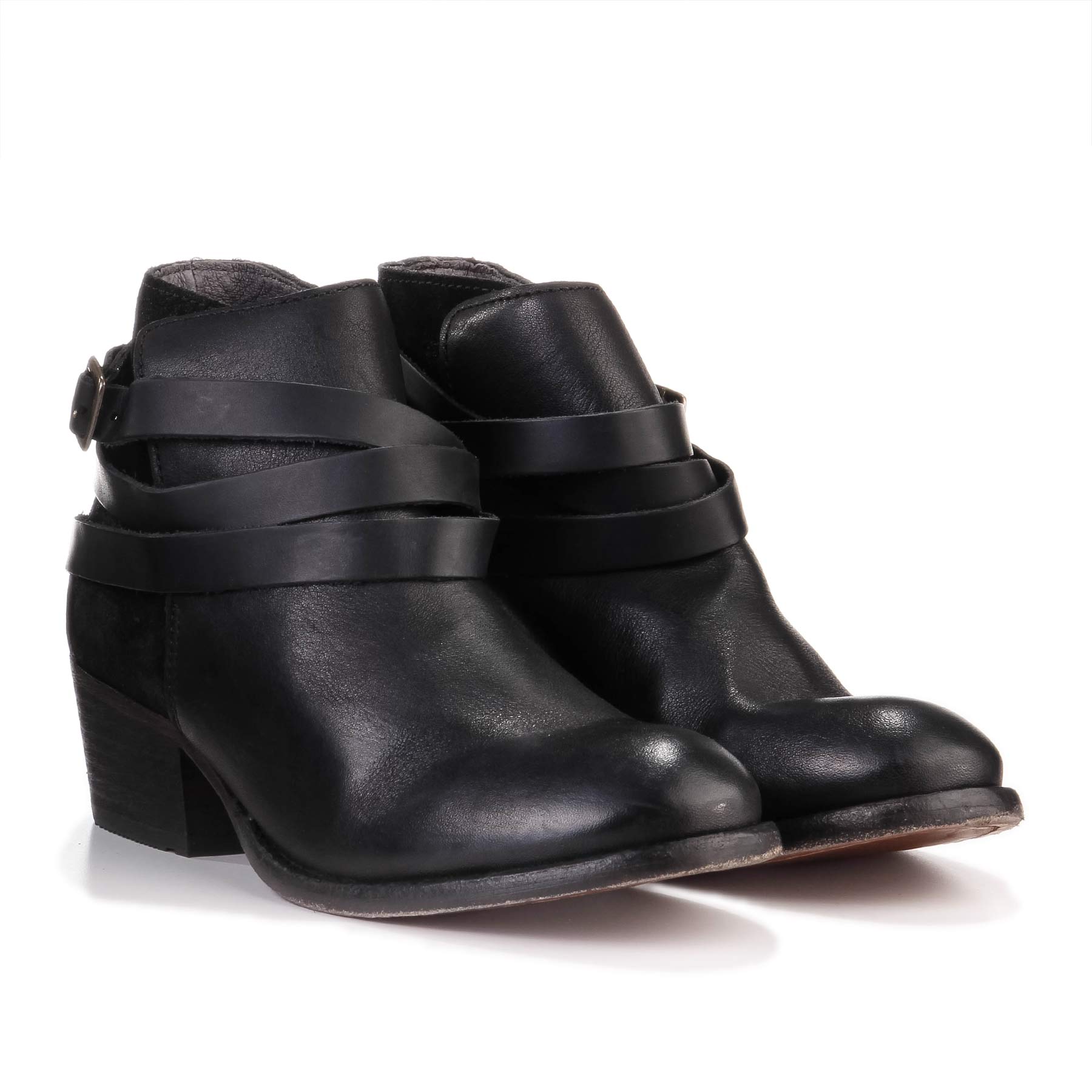 Horrigan Ankleboot Calf Leather jet black