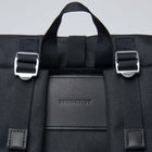 Bernt Backpack black with black Leather