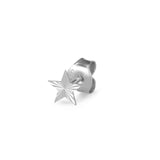 Reflection Star Stud sterling silver