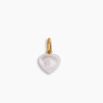 Small Souvenir Heart Charm gold/plated