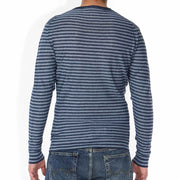 Keaton Stripe Jumper indigo/lt indigo stripe JohnnyLove