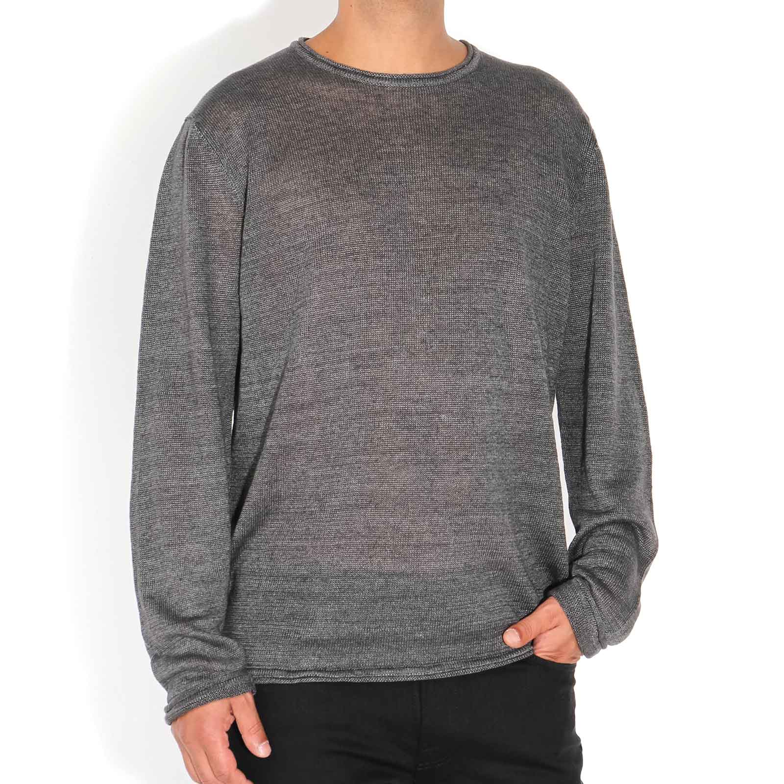 Eddie Jumper charcoal melange