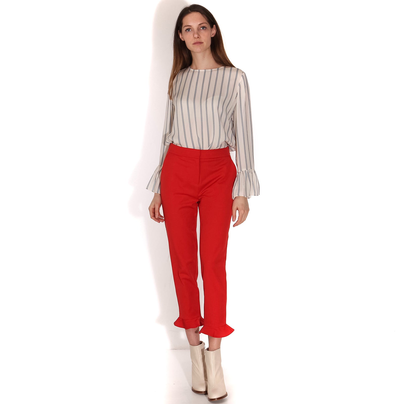 Gerda Trousers aurora red