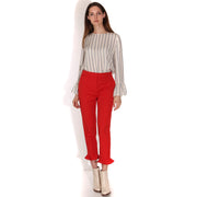 Gerda Trousers aurora red