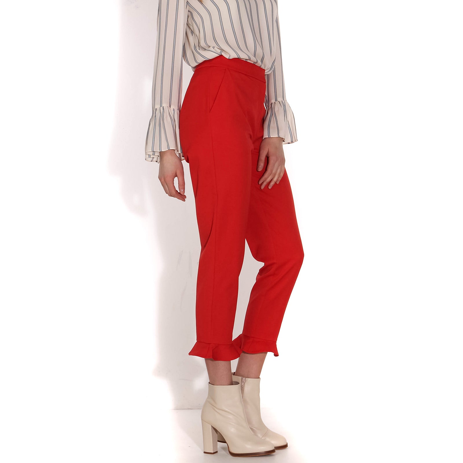 Gerda Trousers aurora red