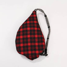 Mini Plaid Rope Bag lumberjack